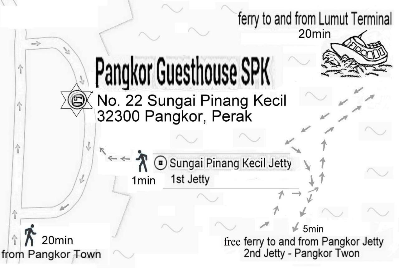 Pangkor Guesthouse Spk Kampong Sungai Udang Екстериор снимка